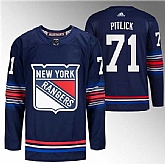 Men's New York Rangers #71 Tyler Pitlick Navy Stitched Jersey Dzhi,baseball caps,new era cap wholesale,wholesale hats